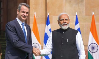 ग्रीस और भारत के बीच बढ़ते संबंध स्वाभाविक हैं, विश्व शांति और सुरक्षा में महत्वपूर्ण भूमिका की उम्मीद