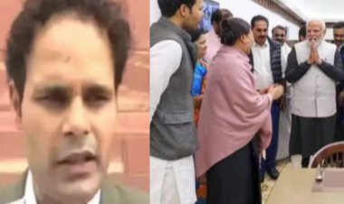 बसपा को बड़ा झटका, सांसद रितेश पांडेय हुए भाजपा में शामिल