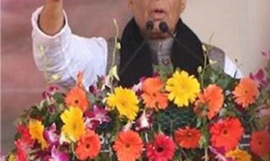 राजनाथ सिंह ने कहा कि प्रधानमंत्री नरेन्द्र मोदी की ‘बढ़ती विश्वसनीयता’ के आधार पर जीत का किया दावा