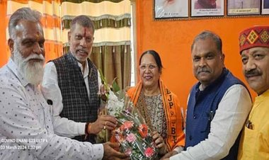 लोकसभा चुनाव से पहले कांग्रेस को झटका, जगदलपुर की महिला जिला अध्यक्ष सहित सात लोगों ने ज्वॉइन की भाजपा