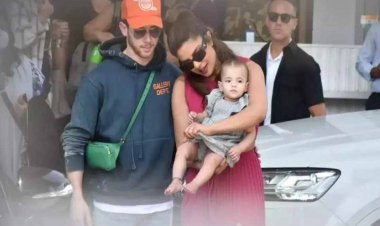 पत्नी प्रियंका चोपड़ा और बेटी मालती से मिलने आए निक जोनस