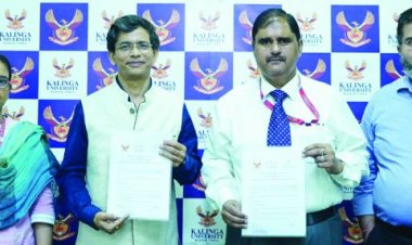 कलिंगा विवि का द प्रोग्रेस संग समझौता ज्ञापन पर हस्ताक्षर