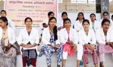 सीएचओ बेमुद्दत हड़ताल पर, स्वास्थ्य व्यवस्था चरमराई