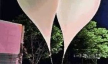 उकोरिया की ओर से दक्षिण कोरिया भेजा गया कचरे से भरा गुब्बारा राष्ट्रपति कार्यालय परिसर में गिरा