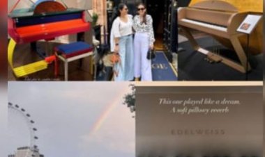 मीरा राजपूत का यूरोप में म्यूजिकल हॉलीडे, शेयर की कई कलरफुल तस्वीरें