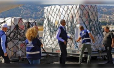 मध्य पूर्व में जारी संकट के बीच डब्लूएचओ ने 32 टन स्वास्थ्य सामग्री लेबनान भेजी