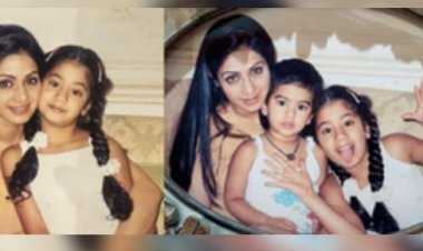 श्रीदेवी के बर्थ डे पर जान्हवी-खुशी ने शेयर की बचपन की फोटो, पति बोनी कपूर ने भी किया याद