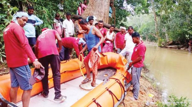 मछली पकडऩे गया अधेड़ डूबा, एसडीआरएफ ने शव निकाला