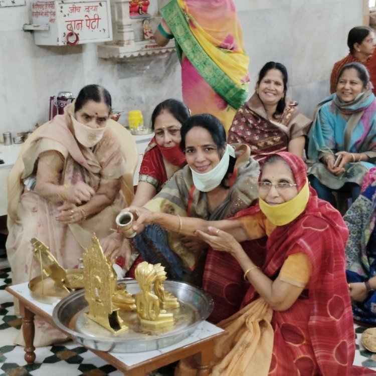 भेल श्वेताम्बर जैन मंदिर में अठारह अभिषेक व चंद्रप्रभ शक्रस्त्व:31 अगस्त से होने वाले पर्यूषण पर्व को लेकर मंदिर में तैयारियां शुरू