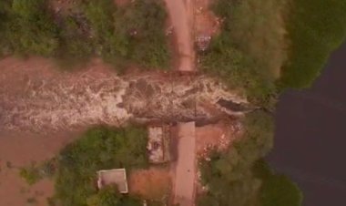 तरन तालाब के बंध टूटने का मामला:नपा CMO ने अज्ञात के खिलाफ FIR दर्ज करवाई