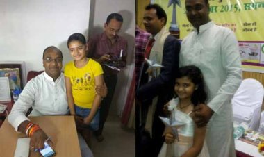 खेल अकादमी की डेफ ओलम्पिक पदक विजेता कु. गौरांशी शर्मा यूनीसेफ मुख्यालय न्यूयार्क पहुंची