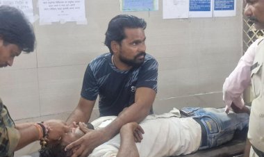 बाइक सवार दो भाइयों को ट्रैक्टर ने मारी टक्कर:एक की मौत, दूसरा घायल, हटा से खाद लेकर गांव वापस आ रहे