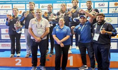 वर्ल्ड यूनिवर्सिटी शूटिंग चौम्पियनशिप 2024, खेल एवं युवा कल्याण मंत्री सारंग ने दी शुभकामनाएं