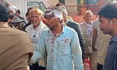 घर के बाहर की जमीन को लेकर झगड़े दो पक्ष:शिवपुरी में जमकर एक-दूसरे पर बरसाई लाठियां, महिलाएं भी हुईं घायल, देखें VIDEO