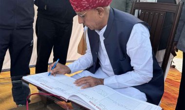 राजस्थान-केंद्रीय कृषि मंत्री पहुंचे सिरसा-हरियाणा, पूर्व मुख्यमंत्री ओमप्रकाश चौटाला को दी श्रद्धांजलि