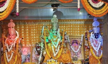बसंत पंचमी पर वैष्णवधाम इंदौर में प्राण प्रतिष्ठा महोत्सव:मां दुर्गा, काली, सरस्वती और शिव परिवार का पुष्प-फलों से विशेष शृंगार