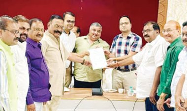 भाजपा समर्थित विजय अग्रवाल को मिला जिपं सदस्य का निर्वाचन प्रमाणपत्र