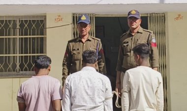 दंपती से मारपीट करने वाले 3 कटरबाज गिरफ्तार:सागर में रंजिश के चलते घर के बाहर पहुंचकर किया हमला; पति-पत्नी हुए थे घायल