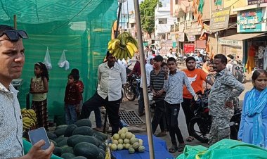 एक ही जगह से पांच बार हटाया अतिक्रमण:भटेरा में अब नगर पालिका करेगी फेंसिंग, दुकानदारों से मांगी फेंसिंग