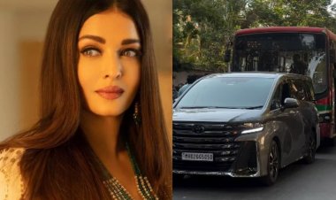 अभिनेत्री ऐश्वर्या राय की कार का हुआ एक्सीडेंट, बस ने मारी टक्कर, वायरल हुआ वीडियो