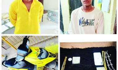 सूने मकान में चोरी, दो आरोपी रायपुर से गिरफ्तार