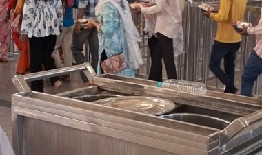 महाकाल मंदिर में श्रद्धालुओं को नहीं मिल रहा पानी:दो घंटे की देरी से आती है सप्लाई, बुजुर्ग और बच्चे सबसे ज्यादा परेशान