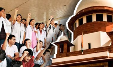 NEET PG से जुड़ी याचिकाओं पर SC में सुनवाई आज:स्‍टूडेंट्स की मांग- एक ही शिफ्ट में परीक्षा हो; क्‍वेश्‍चन पेपर, आंसर-की भी जारी हों