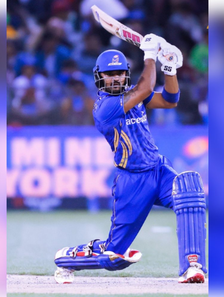 एमएलसी 2025: काइल मेयर्स पर भारी पड़ी मोनांक पटेल की पारी, एमआई न्यूयॉर्क ने खोला जीत का खाता