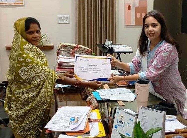 रायपुर : लखपति दीदी को किया गया सम्मानित, ग्रामीण आजीविका मिशन बिहान योजना