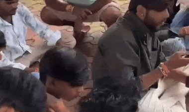 सतना के पीएमश्री कॉलेज में शराब-गांजा पार्टी:वीडियो में पार्किंग में बैठे दिख रहे युवक, सुरक्षा व्यवस्था पर उठे सवाल