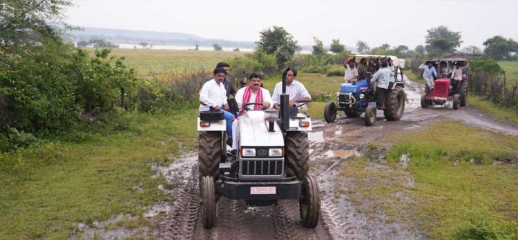 सुरखी विधानसभा में बन रहा मध्यप्रदेश का पहला नमो फ्रूट वन उद्यान