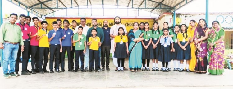 सेजेस जंजगिरी में मुख्यमंत्री सरस्वती साइकिल योजना के तहत साइकिल वितरण