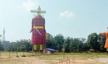 अंबिकापुर में 85 फीट के रावण का होगा दहन