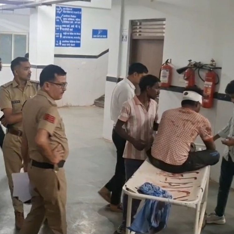 छतरपुर में किसान पर दबंगों का हमला:युवक को मरा समझ कर भागे बदमाश, खेत जाते समय लाठी-डंडों से पीटा, बाइक तोड़ी