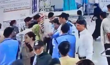 मेडिकल कॉलेज में डॉक्टर-नर्सिंग स्टाफ से मारपीट मामला:पुलिस ने चार लोगों पर केस दर्ज किया, परिसर में की थी तोड़फोड़
