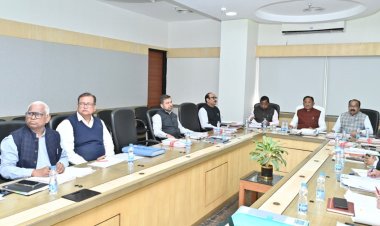 मुख्यमंत्री की अध्यक्षता में छत्तीसगढ़ सिंचाई परियोजना मंडल की 33वीं बैठक संपन्न