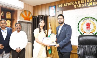 पीएससी में चयनित युवा मिले कलेक्टर से