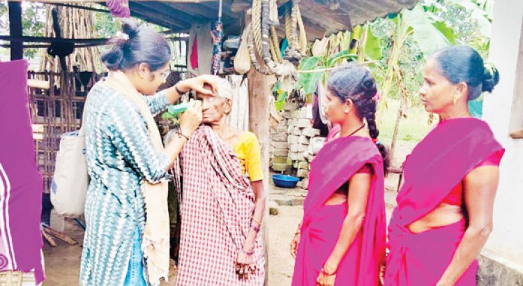 नक्सल प्रभावित कोंटा विकासखंड के 125 गांवों में घर-घर सर्वे