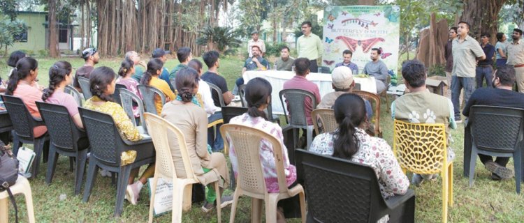 बारनवापारा अभयारण्य में बटर फ्लाई एंड मॉथ सर्वे सम्पन्न