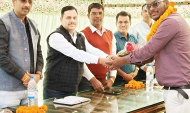 विजेंद्र अध्यक्ष-विनोद निर्विरोध सचिव