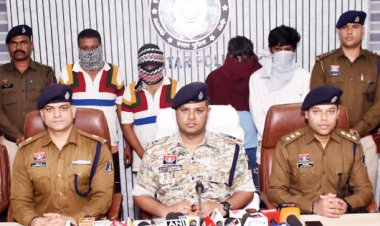 अंतरराज्यीय चोर गिरोह का पर्दाफाश, चार आरोपी गिरफ्तार