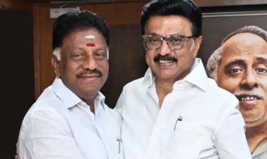 तमिलनाडु की राजनीति में बड़ा कदम, पूर्व CM पन्नीरसेल्वम ने थामा DMK का हाथ